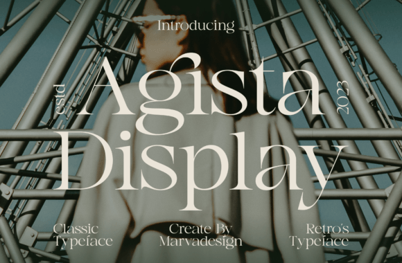 Agista Display: A Classic Serif Font Built for Branding