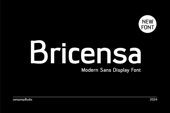 Bricensa: A Modern Sans Serif Display Font for Marketers