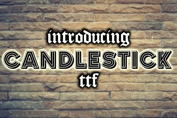 Candlestick Display Typeface: A Calm Review for Editorial Design and Publishing
