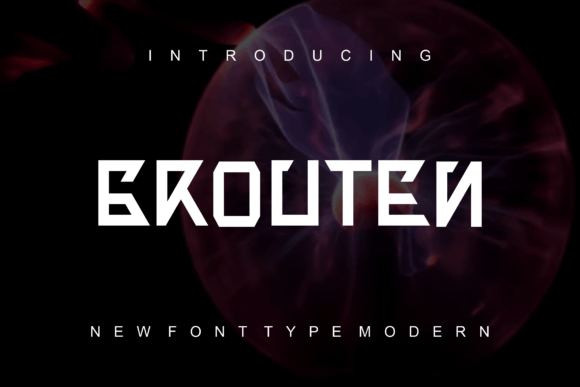 Grouten Font Review: A Bold Display Typeface for Editorial Design