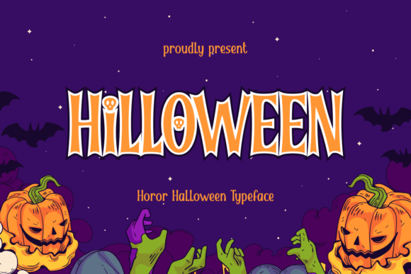 Hilloween: A Font for Spooky Campaigns