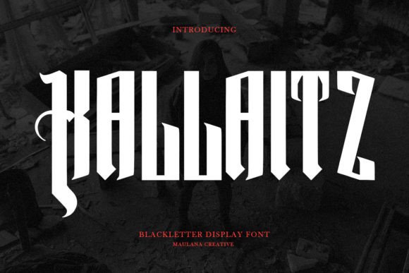 Kallaitz: A Blackletter Font Built for Modern Branding