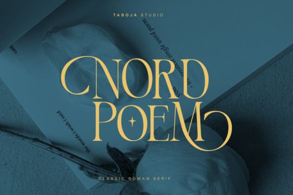 Nord Poem: An Elegant Serif Font for Editorial Design