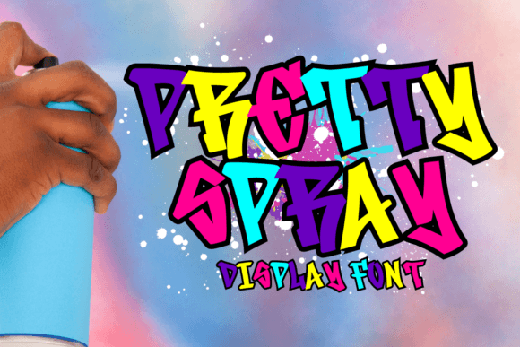 Pretty Spray: A Display Font That Elevates Editorial Design and Reader Engagement