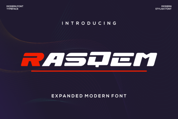 Rasqem: A Modern Display Font for Editorial Design