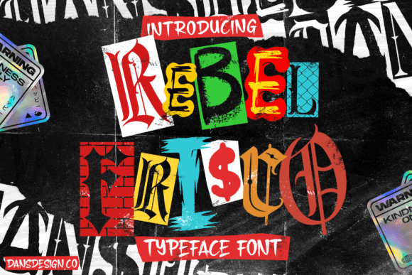 Rebel Frisco Graffiti Urban Y2k: A Blackletter Display Font for Bold Digital Design