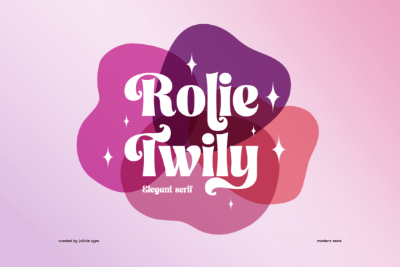 Rolie Twily: A Serif Font That Makes Campaigns Click