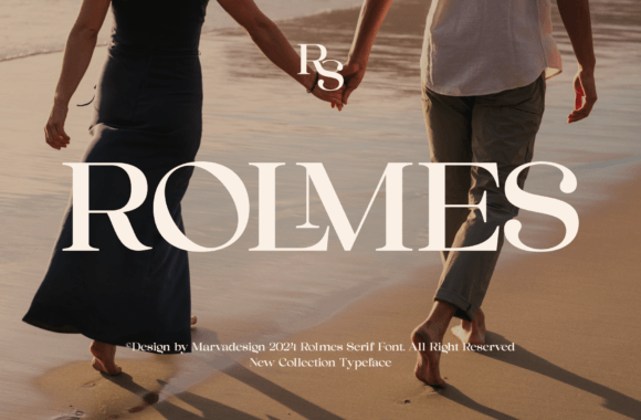 Rolmes: A Serif Display Font That Makes Your Brand Visually Unforgettable