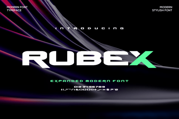 Rubex: A Display Font That Balances Character and Usability