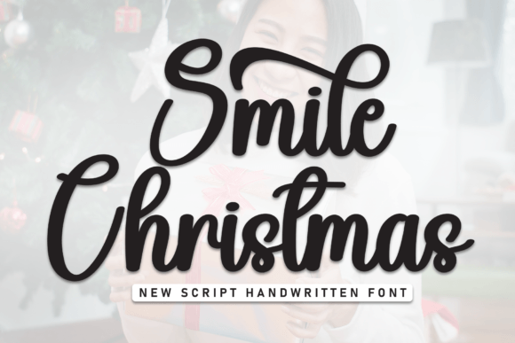 Smile Christmas: A Handwritten Font for Warm Editorial Design