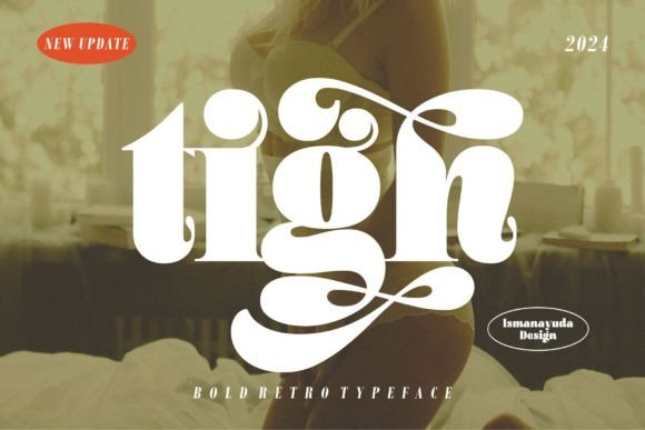 Tigh: A Bold Serif Font That Brings Handmade Products to Life